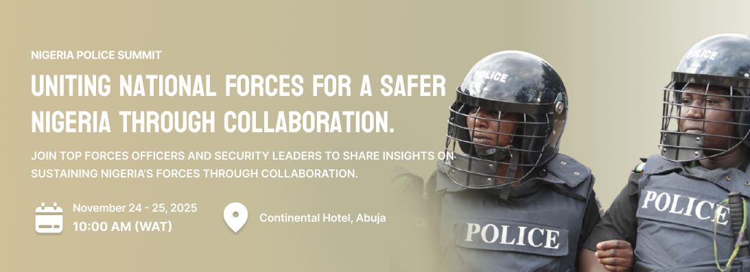 Nigeria Police Summit Banner